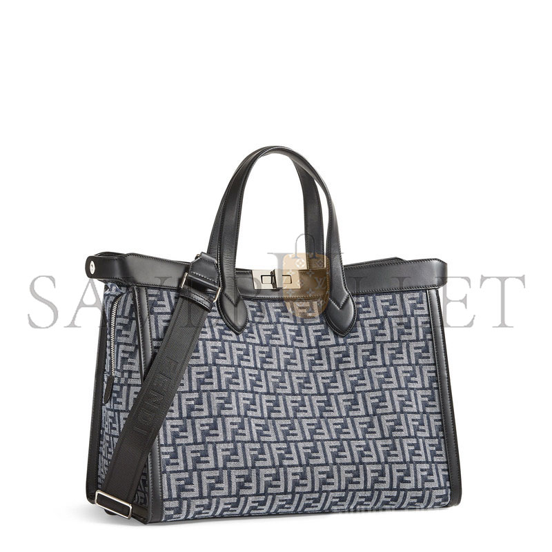 f**di peekaboo iseeu forty8 handbag blue ff De*1m handbag 7va566ama8f1kac (41*29.5*16cm)